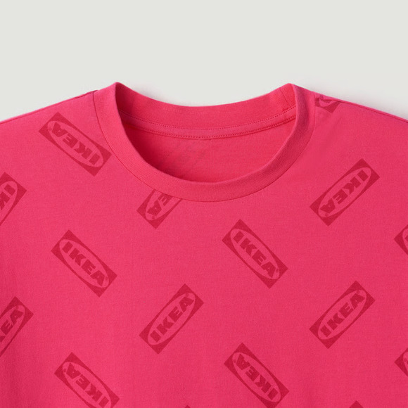 IKEA AURTIENDE T-Shirt, Pink, L/XL (005.801.79) NEW - Picture 3 of 3